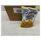 6x 3.2oz Quevos Pita Style Protein Chips-Honey Mustard