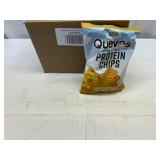 6x 3.2oz Quevos Pita Style Protein Chips-Honey Mustard