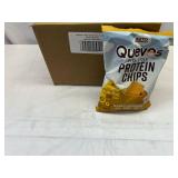 6x 3.2oz Quevos Pita Style Protein Chips-Honey Mustard