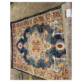 5.3x7.3 Diamond Area Rug