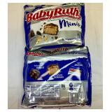 II. 2x 9.60z Baby Ruth Minis