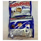 II. 2x 9.60z Baby Ruth Minis