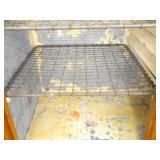 Antique Seeger Wood Chest Freezer w/Brass Hardware