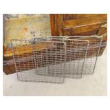 Antique Seeger Wood Chest Freezer w/Brass Hardware