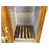 Antique Seeger Wood Chest Freezer w/Brass Hardware