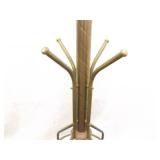 Antique Brass and Copper Coat Rack