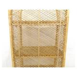 Vintage Wicker Shelf