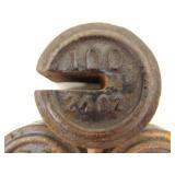 Antique Iron Larger Table Scale