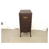 WORKING Antique Victrola Record Player, Records, and Needles