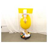 Peanut M&M Rolling Store Display