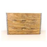 3 Coca-Cola and Pepsi Wood Bottle Crates