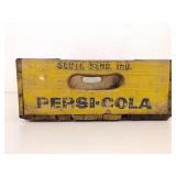 3 Coca-Cola and Pepsi Wood Bottle Crates