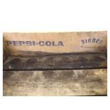 3 Coca-Cola and Pepsi Wood Bottle Crates
