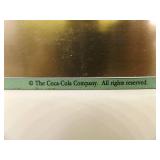 Coca-Cola Metal Sign and Canada Dry Serving Tray