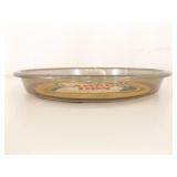 Coca-Cola Metal Sign and Canada Dry Serving Tray