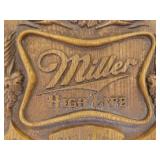 Miller Beer 18" Beer Keg Wall Sign