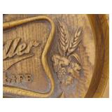 Miller Beer 18" Beer Keg Wall Sign