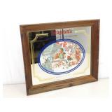 Lot of 3 Liquor Advertising Wall Mirrors