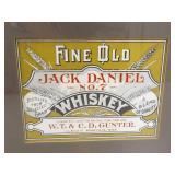 Lot of 3 Liquor Advertising Wall Mirrors