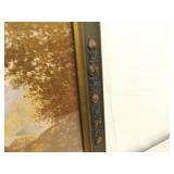 Antique Wood Framed "Dawn" by Robert Wood