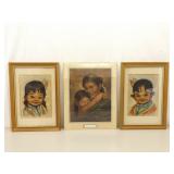 3 Native American Themed Prints