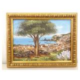 Lot of Small and Miniature Framed Accent Oil Paintings