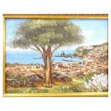 Lot of Small and Miniature Framed Accent Oil Paintings