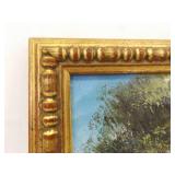 Lot of Small and Miniature Framed Accent Oil Paintings