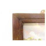 Lot of Small and Miniature Framed Accent Oil Paintings