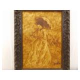 Lot of Small and Miniature Framed Accent Oil Paintings