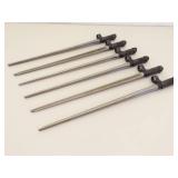 Lot of 6 Vintage SKS Spike Bayonets