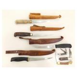 Lot of Misc Pocket, Sheathed etc. Knives
