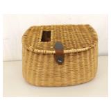 Vintage Fly Fishing Wicker Baskets, Anchor, Ranger Cap, etc.