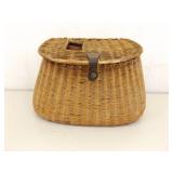 Vintage Fly Fishing Wicker Baskets, Anchor, Ranger Cap, etc.