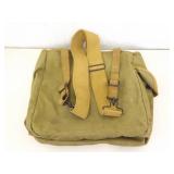 WWI and WWII Archive of Rations, Gas Mask Canister, Bag, etc.
