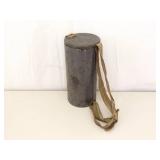 WWI and WWII Archive of Rations, Gas Mask Canister, Bag, etc.