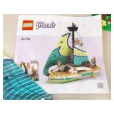 Large Lot of Legos Friends and Creator Sets, Manuals, Minifigures, etc.