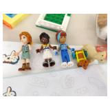 Large Lot of Legos Friends and Creator Sets, Manuals, Minifigures, etc.