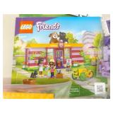 Large Lot of Legos Friends and Creator Sets, Manuals, Minifigures, etc.