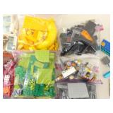 Large Lot of Legos Friends and Creator Sets, Manuals, Minifigures, etc.