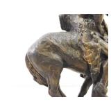 Vintage Daniel Monfort "End of Trail" Sculpture