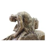 Vintage Daniel Monfort "End of Trail" Sculpture