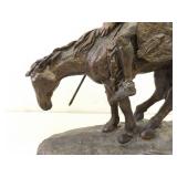 Vintage Daniel Monfort "End of Trail" Sculpture