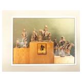 Vintage Daniel Monfort "End of Trail" Sculpture