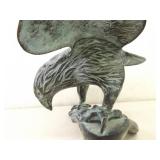 Brass Eagle Sculpture