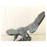 Brass Eagle Sculpture