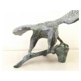 Brass Eagle Sculpture