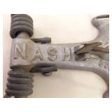 2 Vintage Nash Metal Mole Traps