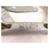 2 Vintage Nash Metal Mole Traps