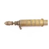 2 Antique Brass "Indian" Fire Extinguisher Pumps